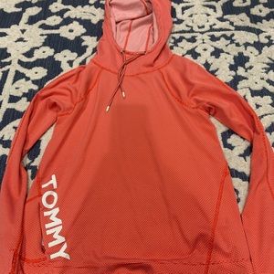 Tommy Hilfiger Slim Hoodie! Orange! Size Medium!